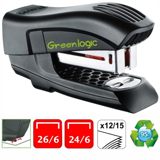 ОФИСНЫЙ СТЕПЛЕР Maped Greenlogic mini 24/6 15 листов ЭКОЛОГИЧЕСКИЙ