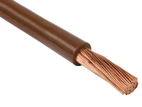 Przewód jednożyłowy 0,5mm2 (brązowy)
