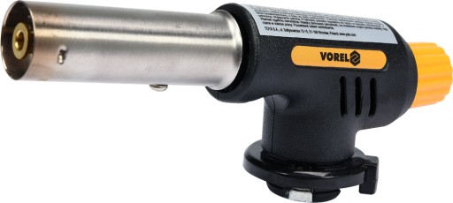 VOREL Palnik gazowy PIEZO 1,3kW 1300st Butan EN417