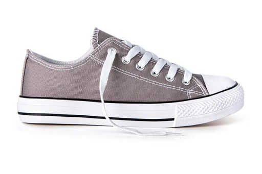 Buty sportowe TRAMPKI Szare tenisówki GREY P4