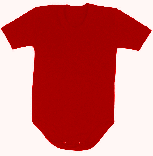 6003_BODY GIMNASTYCZNE rękaw kr rozm 104 red