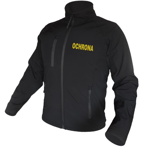 Защитная куртка Softshell с золотой вышивкой XXL