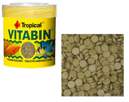 TROPICAL VITABIN ROŚLINNY 50ml/36g POKARM