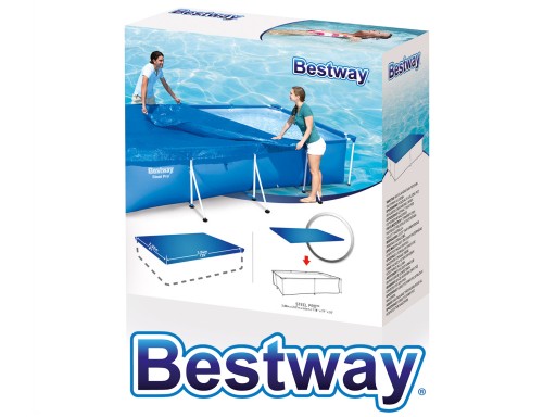 КРЫШКА для БАССЕЙНА С БАССЕЙНОМ 300x201см BESTWAY 58106