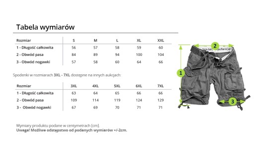 Винтажные шорты-карго SURPLUS DIVISION L + талия