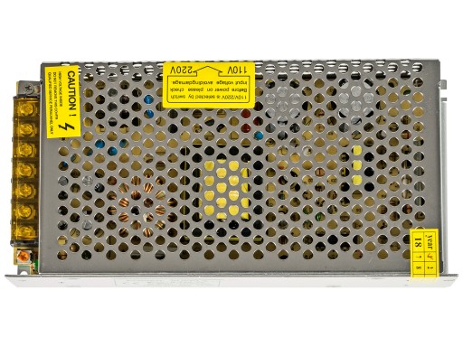 ZASILACZ LED 12V 200W 16,7A Modułowy IP20 DO TAŚM LED CCTV IP20
