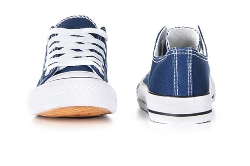 Buty dziecięce TRAMPKI tenisówki Granatowe 38 P4
