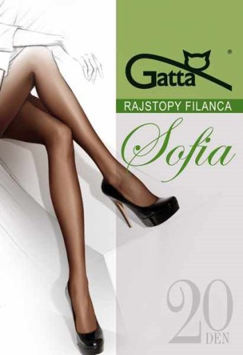 GATTA rajstopy SOFIA elastil 20 den KOLORY # 3 MAX