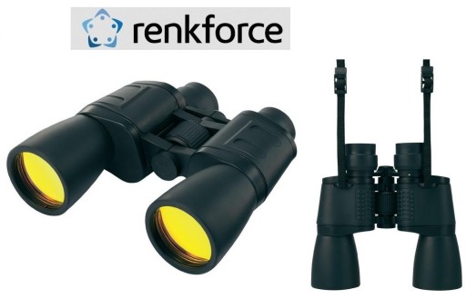 Бинокль Renkforce 7x 50 мм, рубиновое покрытие