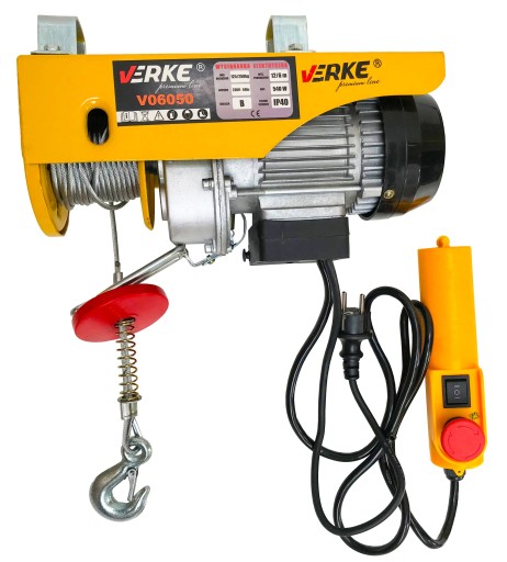 Лебедка строительная лифтовая лебедка 125-250кг V06050