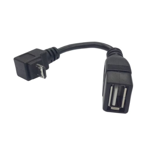 УГОЛ Адаптерный кабель HOST Micro USB 2.0 OTG СНИЗУ