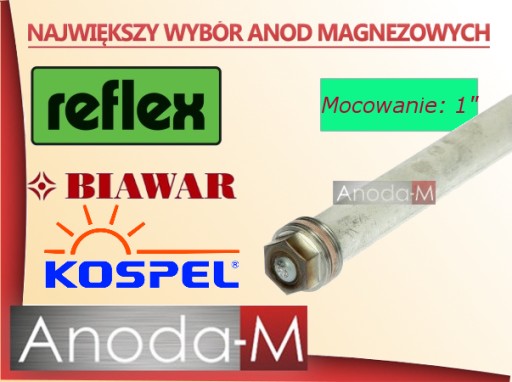 Anoda Magnezowa 26x650 1