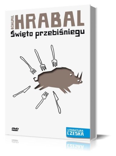 Święto przebiśniegu Bohumil Hrabal DVD + książka