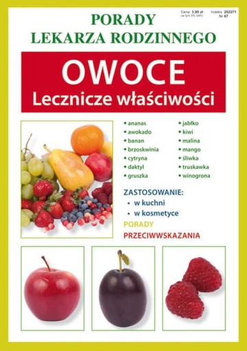 Owoce Lecznicze właściwości Anna Kubanowska