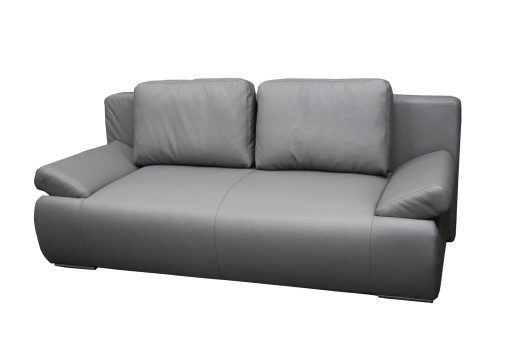 Sofa Rozkładana 160 x 210 Szara Popielata EKO LIMA