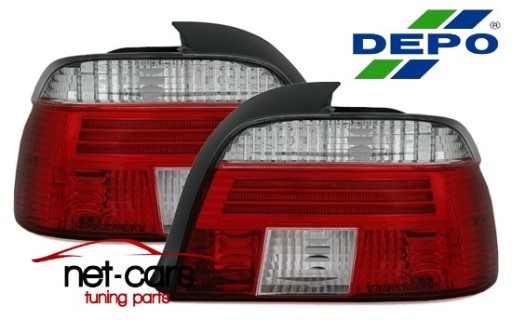 LAMPY TYLNE BMW 5 E39 E 39 NEON LIFTING DEPO SEDAN