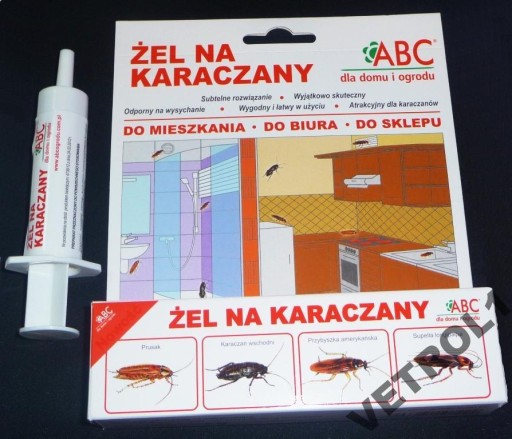 ŻEL ABC NA KARACZANY PRUSAKI KARALUCHY ZWALCZANIE