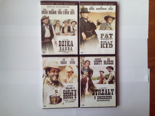 SAM PECKINPAH KOLEKCJA 6 DVD WARNER BROS. LICENCJA