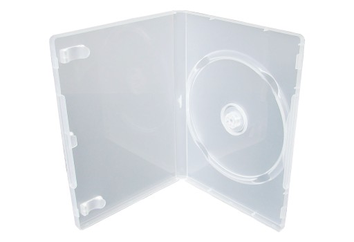 Pudełka etui 1x DVD CLEAR 14 mm 100 szt PRODUCENT