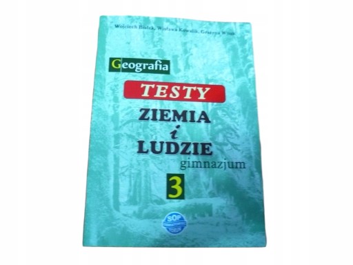 ZIEMIA I LUDZIE 3 testy SPRAWDZIANY SOP