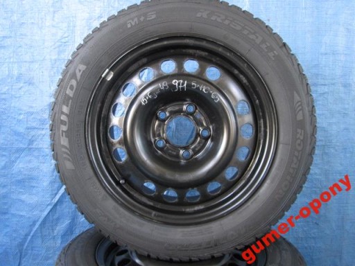 FELGI STALOWE OPEL ASTRA VECTRA 15 5x110 ET49