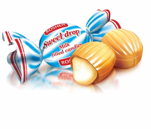 Cukierki Sweet Drop Mleczna Kropla Roshen 1kg