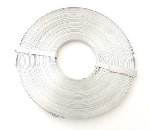 KRĄŻEK TAŚMA ALUMINIOWA ALUMINIUM 1kg szer. 10mm