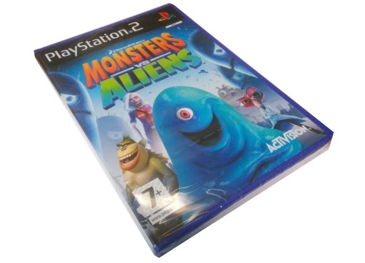 1443. MONSTERS VS ALIENS / PS2 / S-ec / K-ce