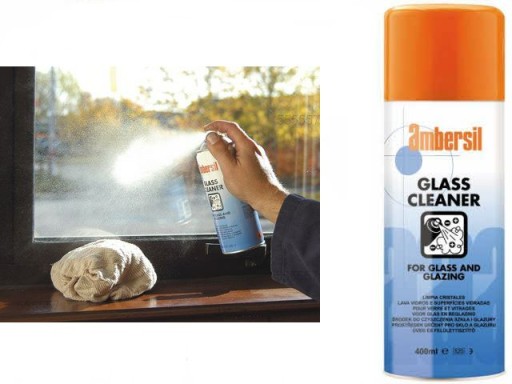 AMBERSIL GLASS CLEANER PIANKA CZYSZCZACA 400ML