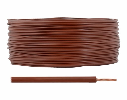 PRZEWÓD SAMOCHODOWY LINKA LGY 1x1mm BRĄZOWY 750V