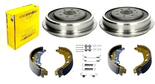 bębny szczęki RENAULT KANGOO NISSAN KUBISTAR 228mm