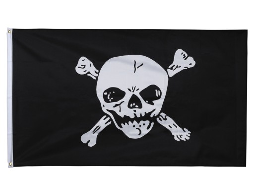 Jolly Roger FLAGA Piratów Piracka 90 x 150 - Nowa