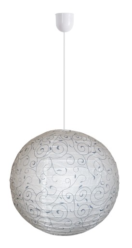 LAMPA PAPIEROWA WISZĄCA ZE WZOREM BLOSSOM 4725