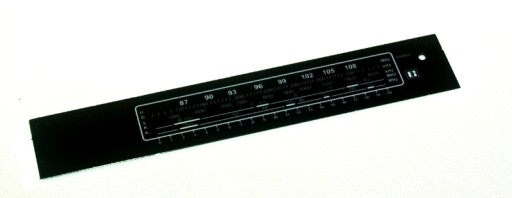 Unitra Amator STEREO -skala 87,5-108 MHz