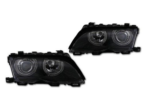 REFLEKTOR LAMPA RINGI ANGEL EYES BMW 3 E46 LIFT 01