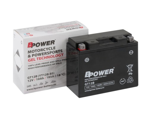 Akumulator Bpower GEL YT12B-BS TDM FZS R6 XVS R1
