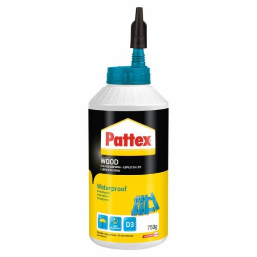 Pattex klej do drewna wodoodporny 750g D3