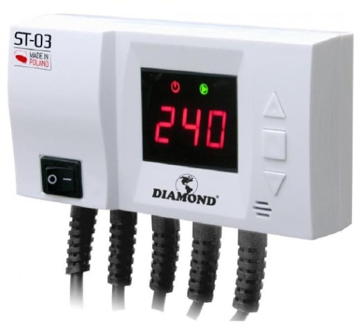DIAMOND sterownik pompy CO i CWU LED ST-03 ..083
