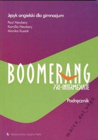 BOOMERANG PRE-INTERMEDIATE Podręcznik NOWA