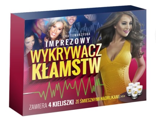 GRA IMPREZOWA IMPREZOWY WYKRYWACZ KŁAMSTW HIT