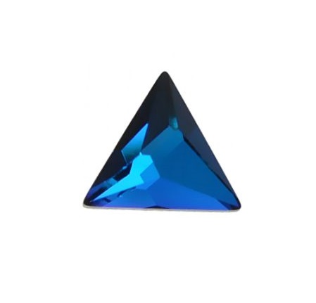 Swarovski 2721 Asymmetric Triangle Bermuda Blue 10