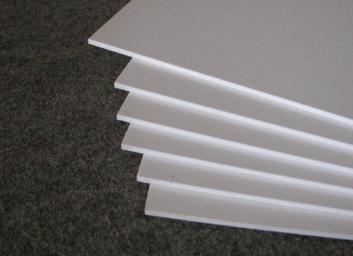 PCV spienione, białe 3 mm, płyta 30x60cm FV