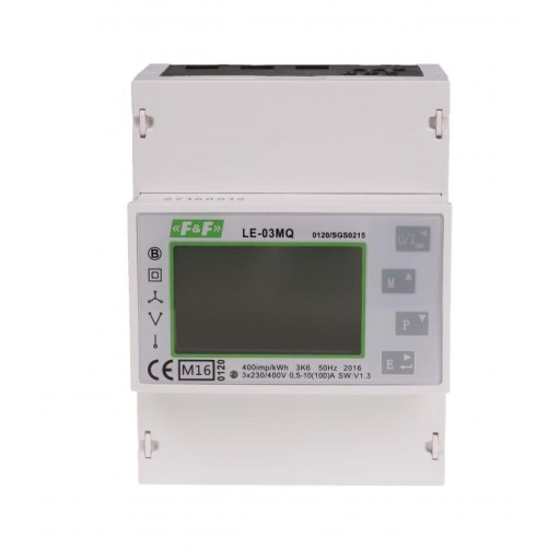 Licznik energii elektrycznej 3F LE-03MQ MID RS-485