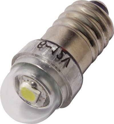 ŻARÓWKA LED LATARKA UHP CREE E10 3V ZLX