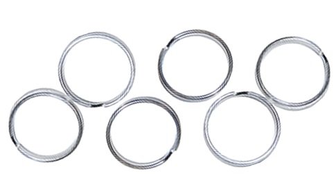 KÓŁKO DO KLUCZY BRELOK KLUCZE 20 MM 10 SZT TANIO