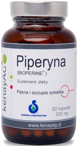 BIOPERINE EKSTRAKT 60KAPS PIPERYNA BIOPERYNA KENAY