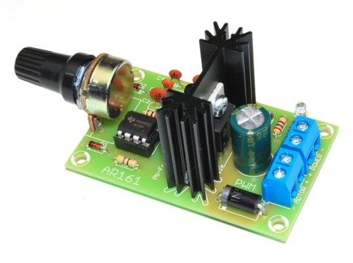 AR161 Regulator obr. silnika DC PWM 9-30V 12A kit