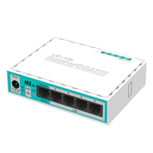 RouterBOARD 750 r2 hEX Lite (RB750) 5xLAN,MikroTik