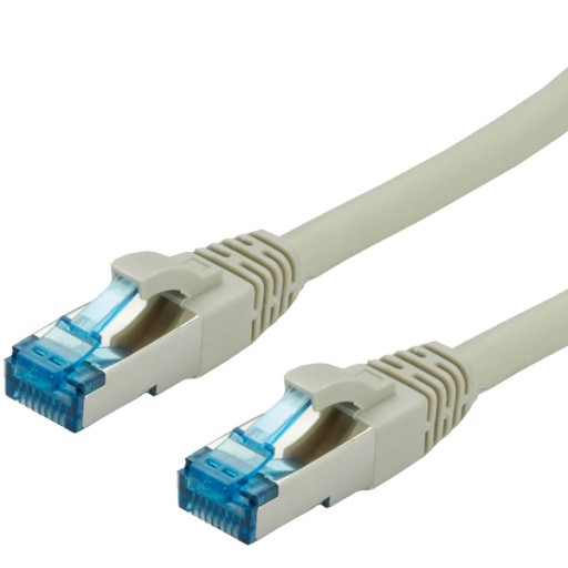 PRZEWÓD PATCHCORD S/FTP KAT.6A 7M SZARY