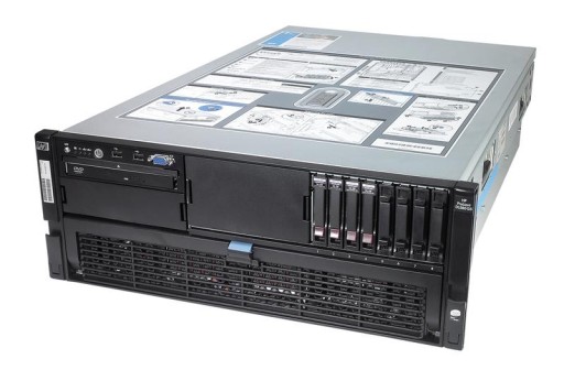 HP ProLiant DL580 G5 4x2.9GHz QC 128GB 8x300GB SAS